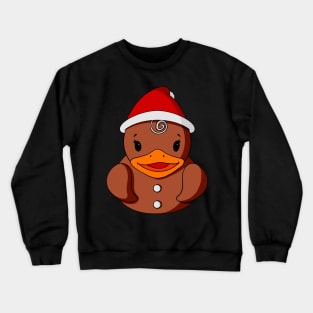 Gingerbread Rubber Duck Crewneck Sweatshirt